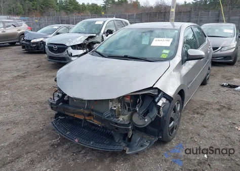 2014 Toyota Corolla Le from USA, damaged, VIN 5YFBURHE1EP119707